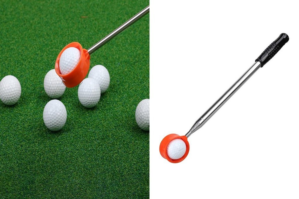 Instylelady สภาพอากาศลูกกอล์ฟ Picker Telescopic Golf Ball Retriever ...