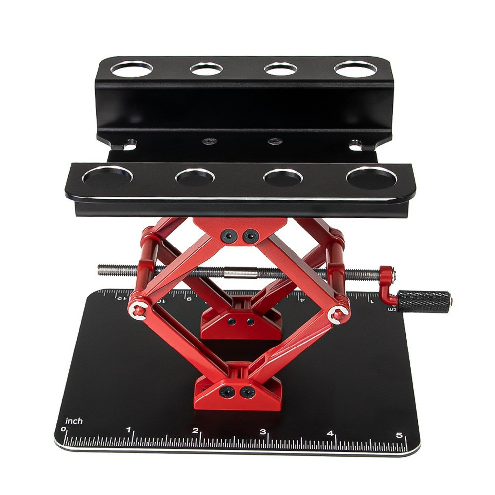 Rc รถซ่อมทํางานขาตั้งปรับความสูงประกอบแพลตฟอร์มสําหรับ TRX4 Redcat ...