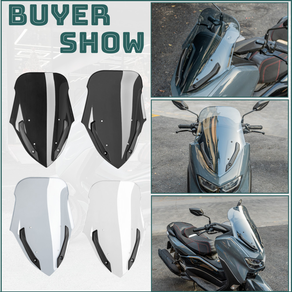 N-max155 NMAX155 กระจกสําหรับ Yamaha N-MAX NMAX 125 155 2021-2024 รถ ...