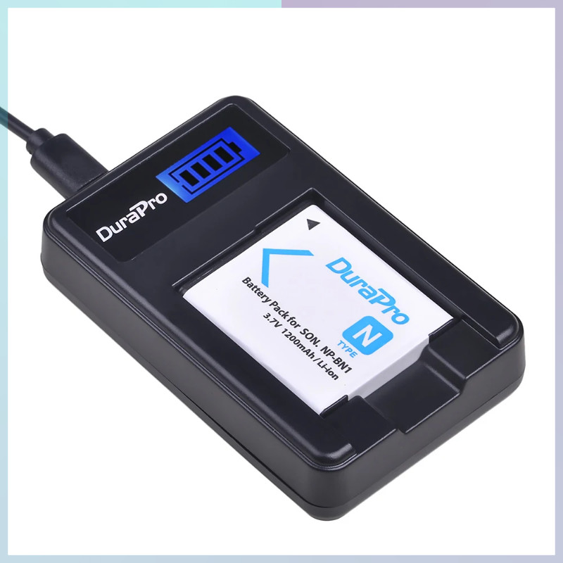 กล้อง NPBN1 BN1 1200มิลลิแอมป์ต่อชั่วโมงแบตเตอรี่ Li-ion + ที่ชาร์จ USB ...
