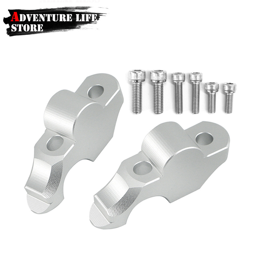 รถจักรยานยนต์handlebar RiserขยายMount Handle Bar ClampสําหรับBMW R NINR ...