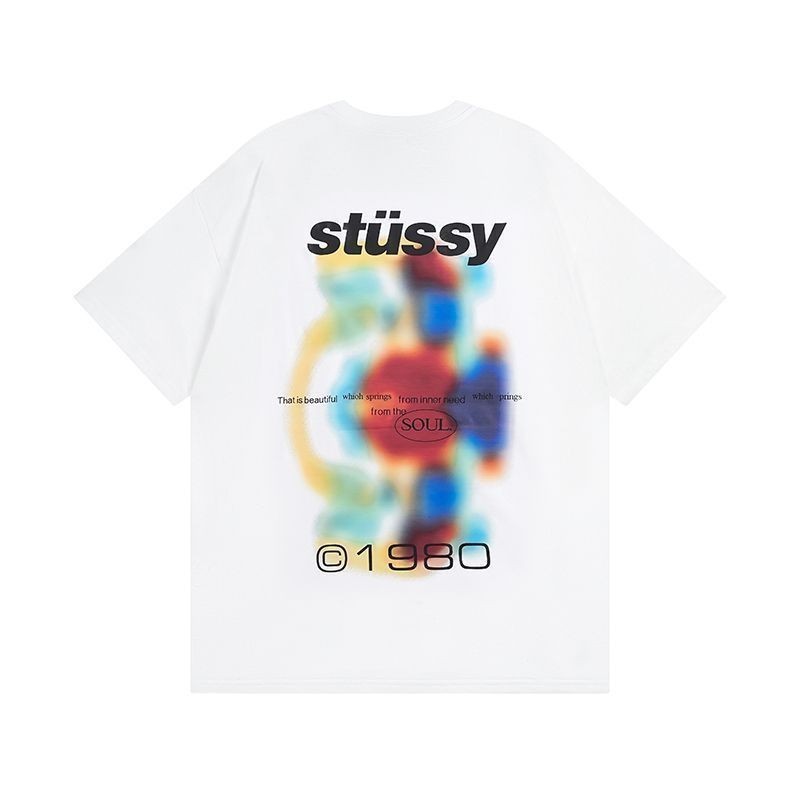 Stussy STU ร้อนสไตล์ Stussy Soul Body อุณหภูมิความร้อนบทคัดย่อรูปแบบ ...