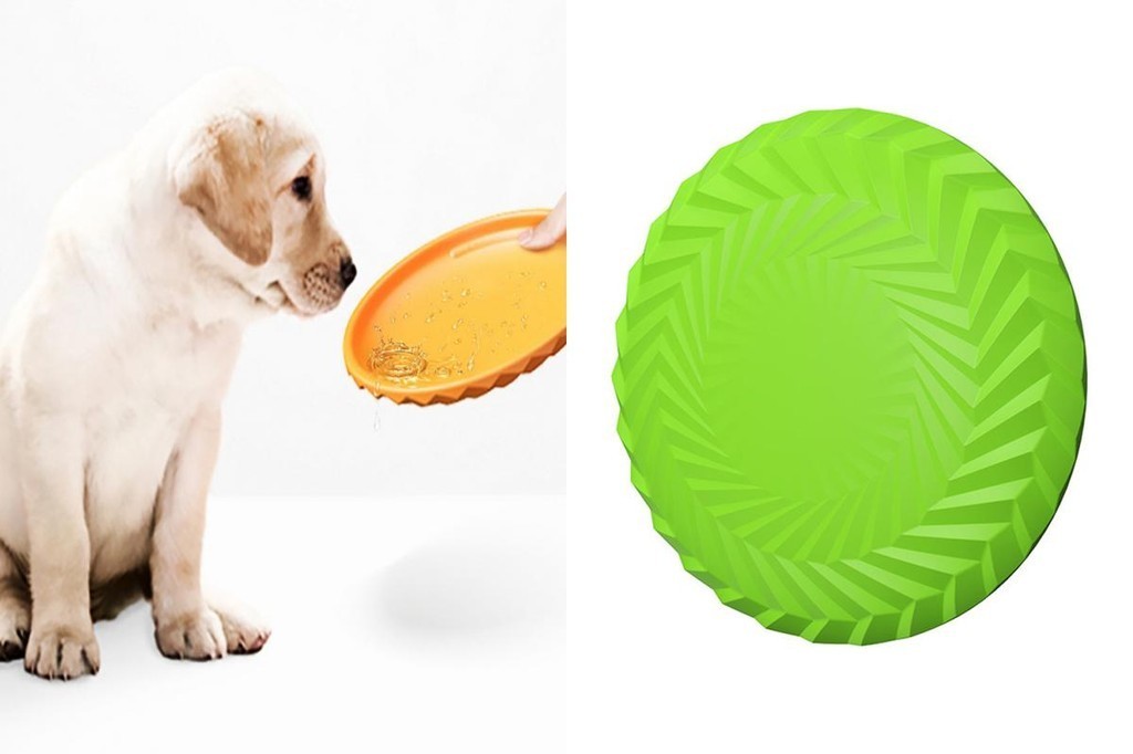 Interactive Pet Flying Disc อุปกรณ์สุนัข Puppy Dog Flying Disc Training ...