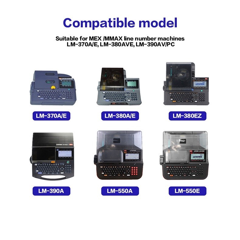 สติกเกอร์เทปฉลาก 3 ชิ้น สําหรับเครื่องพิมพ์ แม็กซ์อิเล็กทรอนิกส์ ...