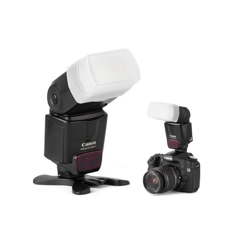 Flash Bounce Diffuser Softbox สําหรับ Godox TT600 TT685II V850 V850II ...