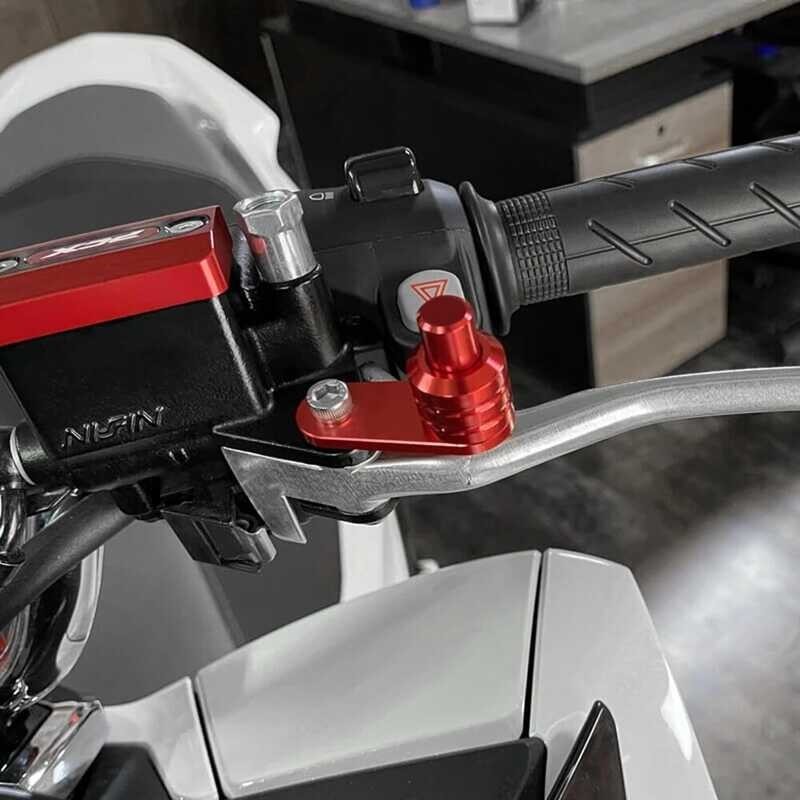 Accessori Moto Leva Freno Freno Pulsante Di Stazionamento Interruttore Di Blocco Semiautomatico Per HONDA Forza 125 250 NSS Forza125 Forza250 - copertina