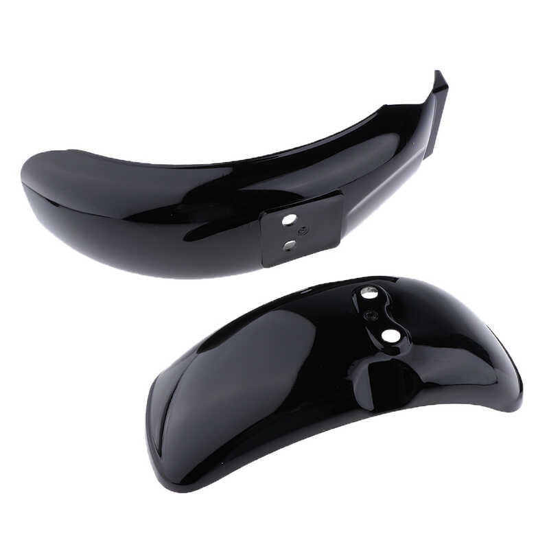 Guardabarros Delantero Negro Para Honda Monkey Y Réplicas Chinas - Plástico ABS