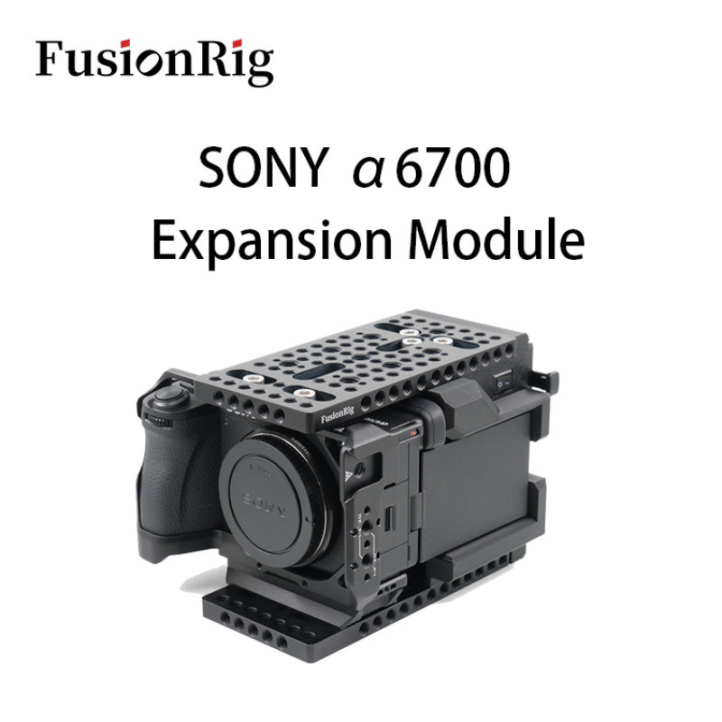 Fusionrig สําหรับ Sony A6700 กล้อง Cage Expansion Module cineback ...