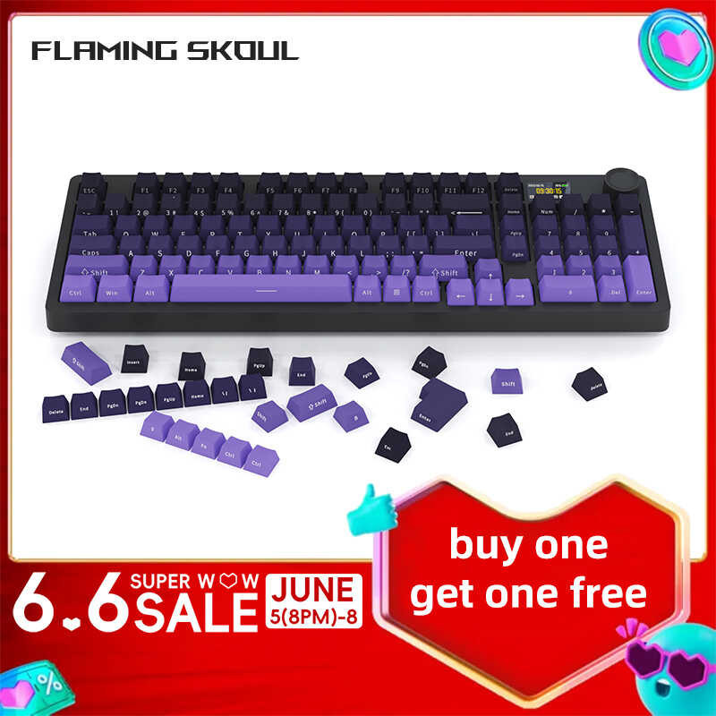 Light and ซีรีส์ Shadow Flow—ปุ่มกด PBT เอฟเฟกต์แสง RGB ระดับมืออ ...