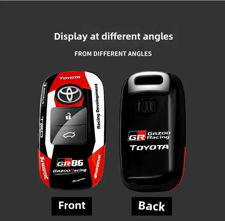 【Mr.Key】TOYOTA Gr Sport key Case สําหรับ Vios Wigo Agya 2024 Raise ...
