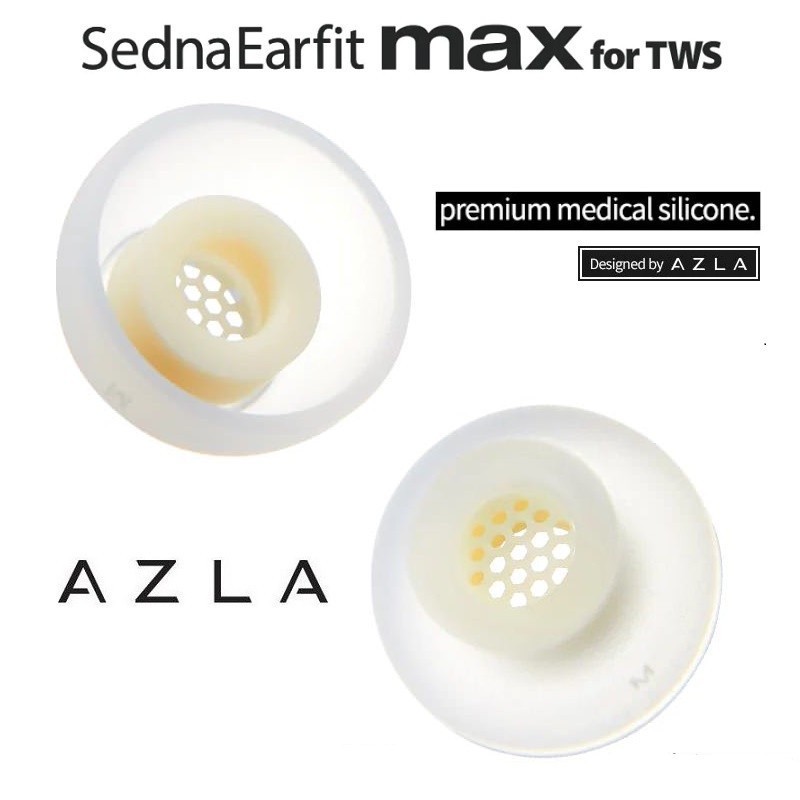 2022 AZLA SednaEarfit MAX สําหรับ TWS Medical Grade Silicone Eartips ...