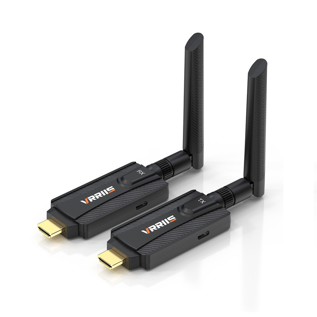 200m 5G 1080P ไร้สาย HDMI Audio Video Transmitter & Receiver Extender ...