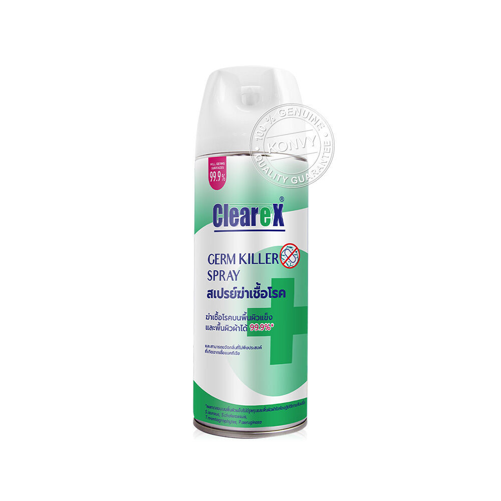 Clearex Germ Killer Spray 320ml [Free Clearex Hand Sanitizer 30ml ...