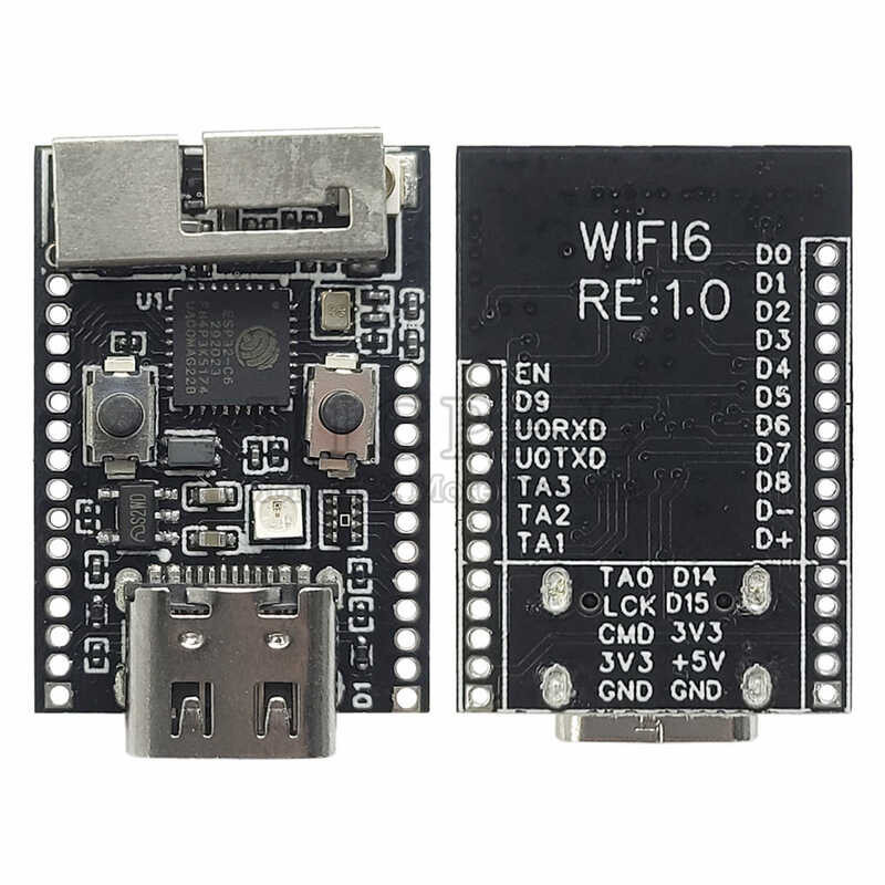 แผงวงจรพัฒนา C6 Wifi6 Esp32 32บิตโมดูล Esp32-C6 N4 BT Wifi พร้อม ...