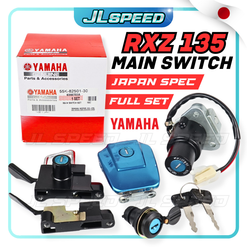 Yamaha RXZ (55K) ชุดสวิตช์หลัก/Key Suis/Suiz Key Lock/Ignition * Ada ...