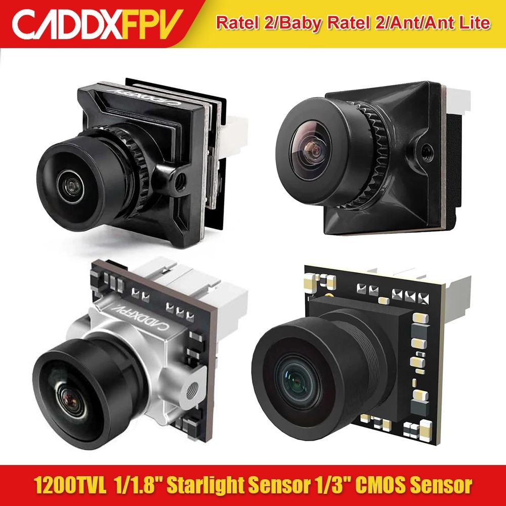 ในสต็อก CADDXFPV Ratel 2/Baby Ratel 2/Caddx Ant/Caddx Ant Lite 1200TVL ...