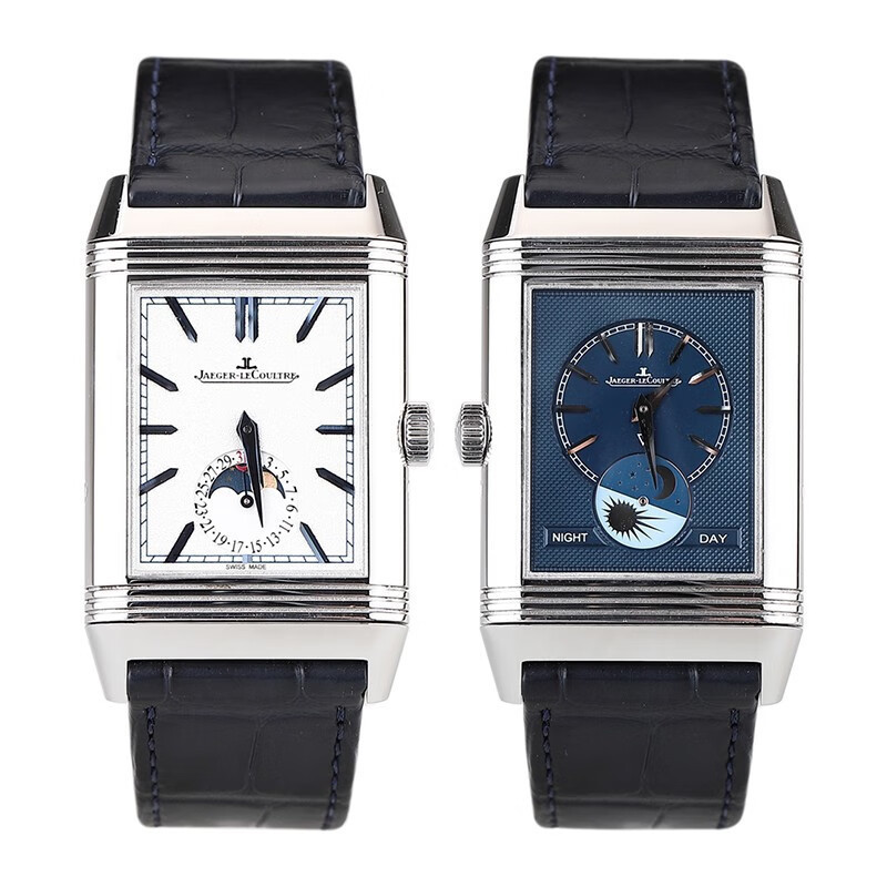 Jaeger-lecoultre/flip Watch Series Q นาฬิกาข้อมือ3958420ชุดนาฬิกาข้อมือ ...