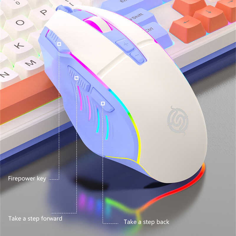 Viper KM800 Topdigit Wired Esports Game Keyboard Mouse Set Manipulator ...