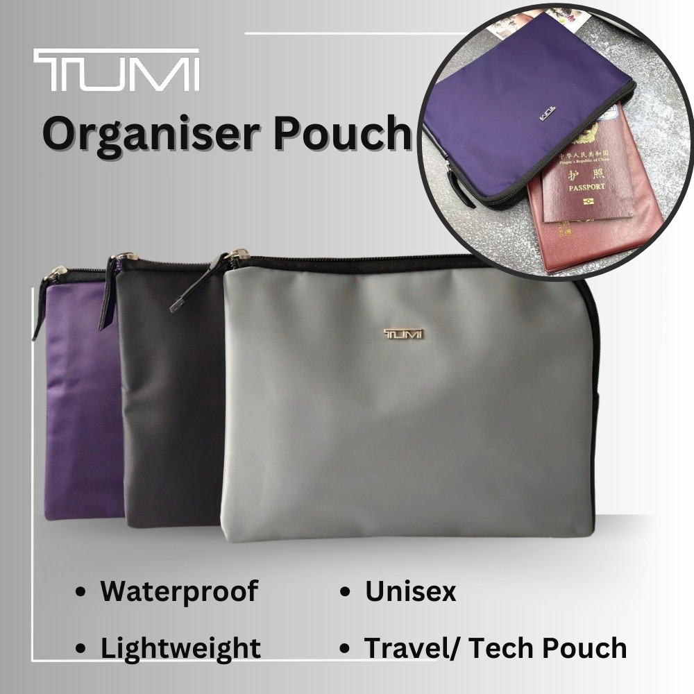 Delta Airlines Business Class Amenity Travel Tech Pouch Organizer