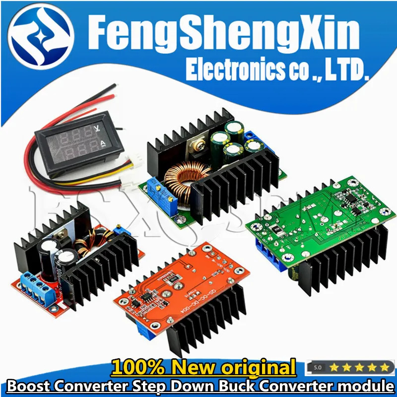 Dc 9A 300W 150W Boost Converter ขั้นตอนลง Buck Converter โมดูล DC 0 ...