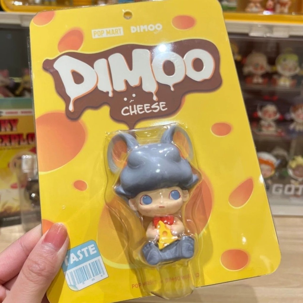 ในสต็อกพร้อมจัดส่งฟรี บัตรลิฟต์ Bubble Mart DIMOO Cheese Mouse [ใหม่และ ...