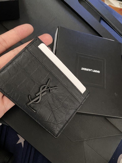 YSL Card Case มือ 1 อปก ครบ | Shopee Thailand