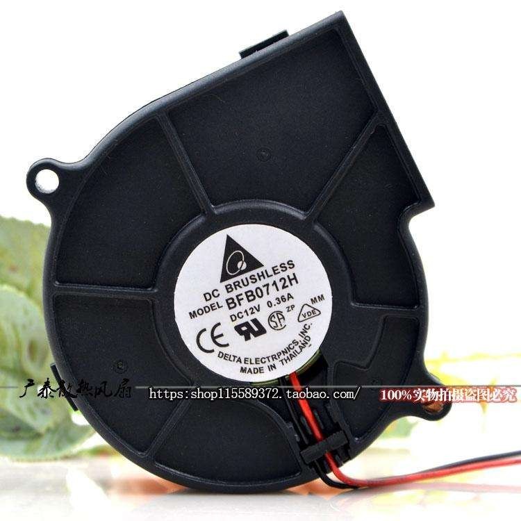 Delta BFB0712H 7530 12V 0.36A พัดลมเทอร์โบ พัดลมระบายความร้อน ...