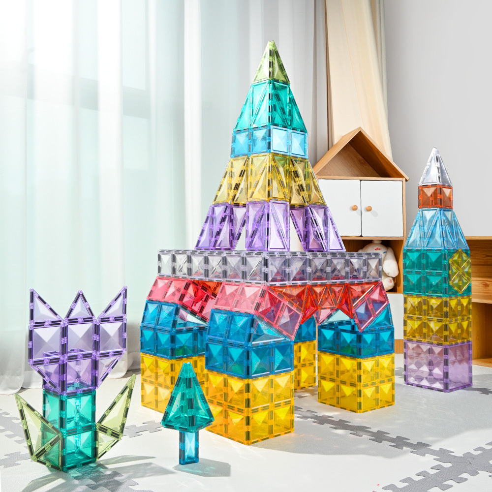 Colorful Dia Rom Surface Building Block Toy for Kids Big Size Magnetic ...