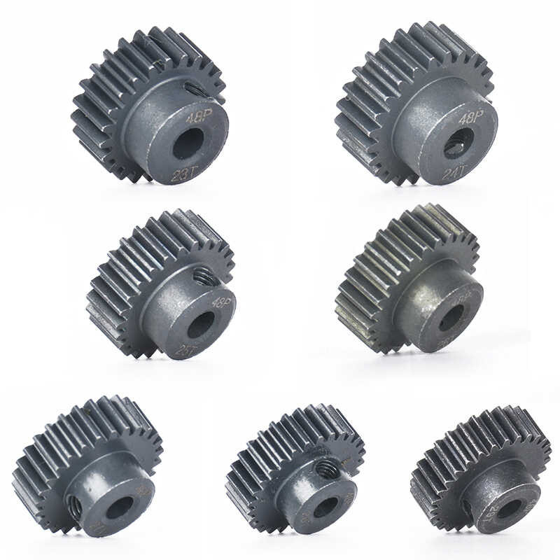 Keihin Pwm Set Ingranaggi Pignone Dynamite 48P (22T, 23T, 24T, 25T, 26T) - Per Modellini Radiocomandati Ricambi Per Modellini RC - Foto 9