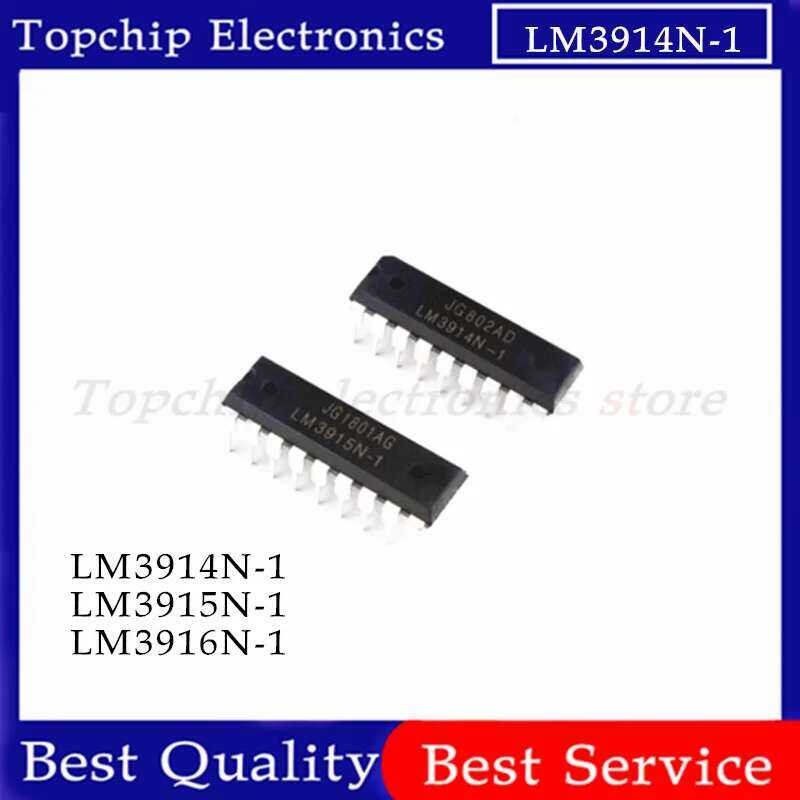 5 Pezzi LM3915N-1 In DIP-18 – Driver LED Per VU Meter E Display A Barre - 2