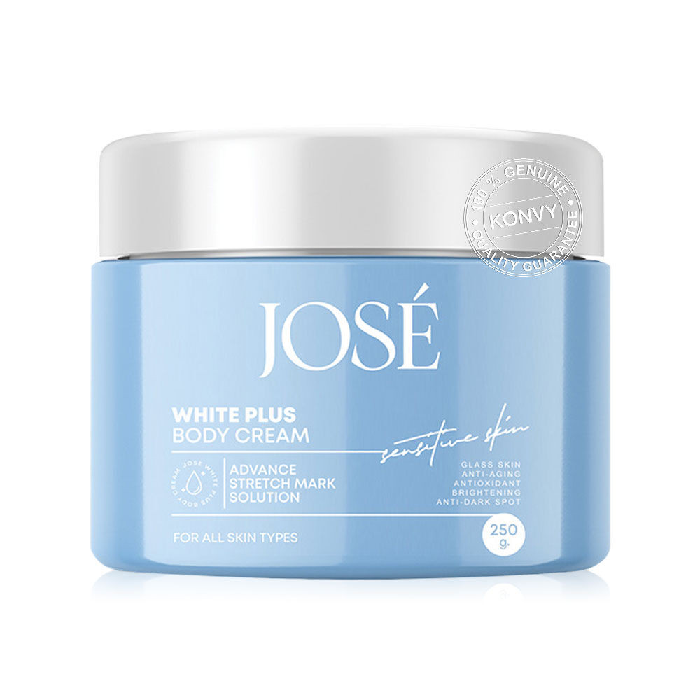 JOSE White Plus Body Cream 250g โจเซ่ ผลิตภัณฑ์บำรุงผิวกายชนิดเข้มข้น ...