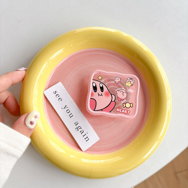 ที่วางโทรศัพท์มือถือแบบพับได้ขาตั้งอะคริลิค SelfAdhesive Finger Grips