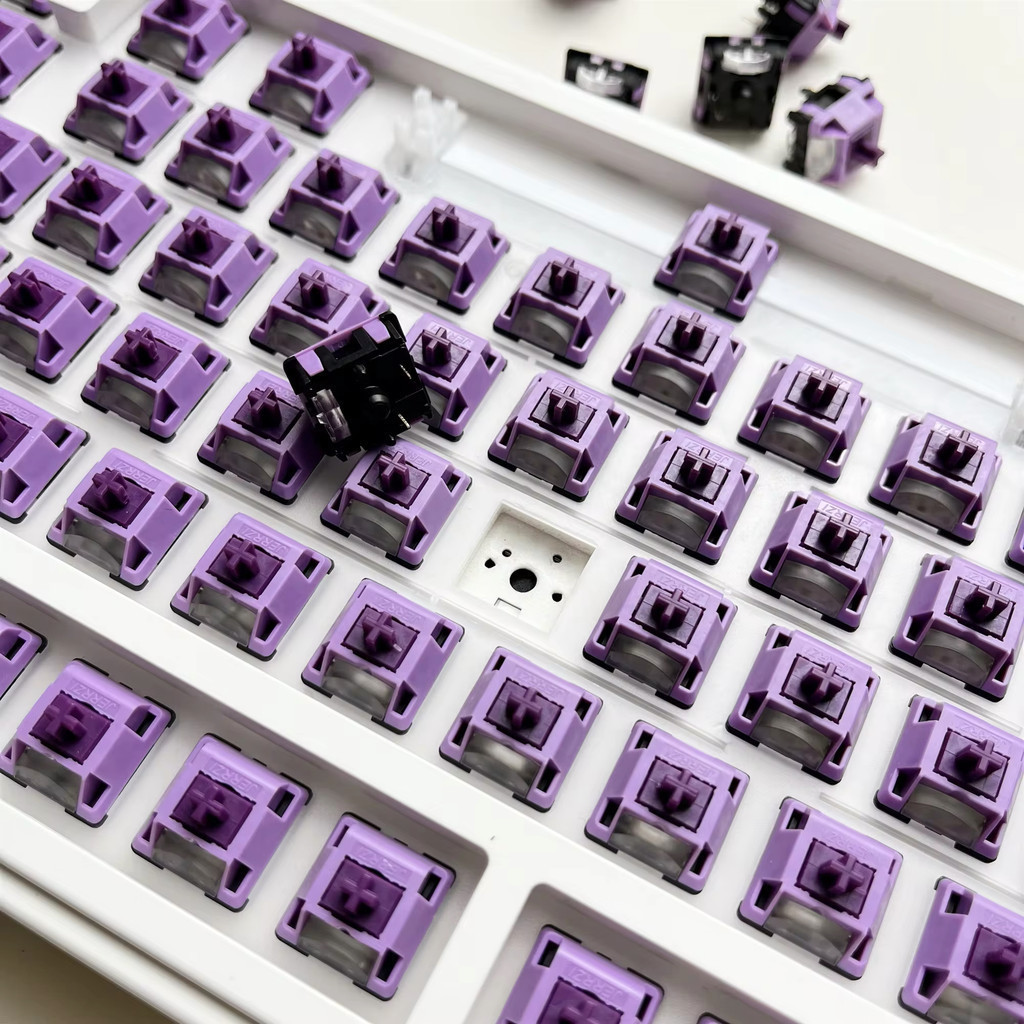 Jerrzi Blueberry Switch 40g Linear Switches สําหรับคีย์บอร์ด 5pin MX ...