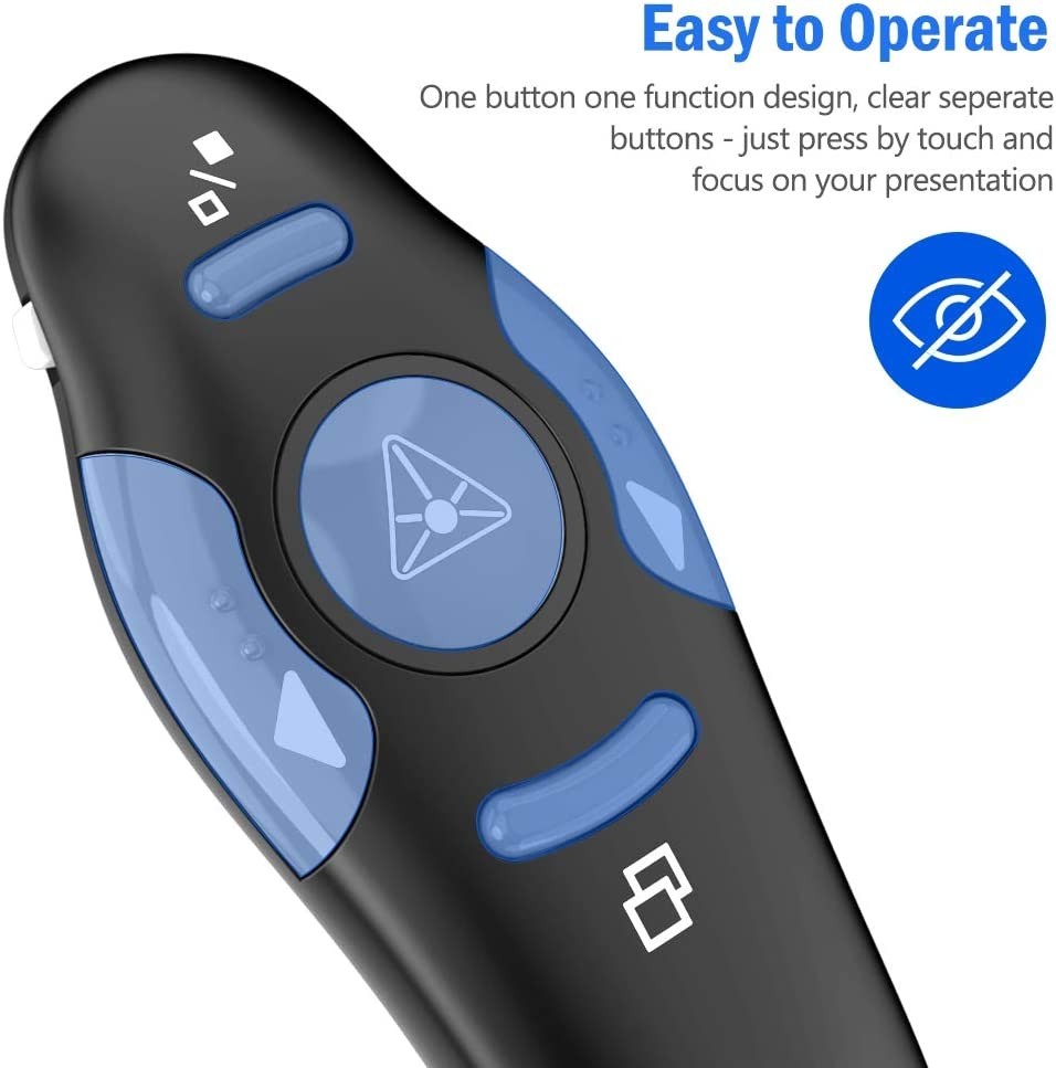 พ้อยเตอร์ เป่า Presenter Presentation Mouse Laser Pointer รีโมทพ้อยเตอร ...