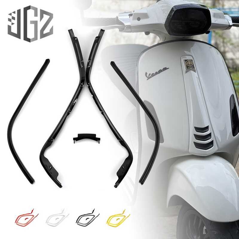 Soporte De Equipaje Para Motocicleta, Clip De Hebilla De Amarre, Repuesto De Aluminio CNC Para Vespa GTS SPRINT PRIMAVERA LXBlack Jadeshay A | En Línea