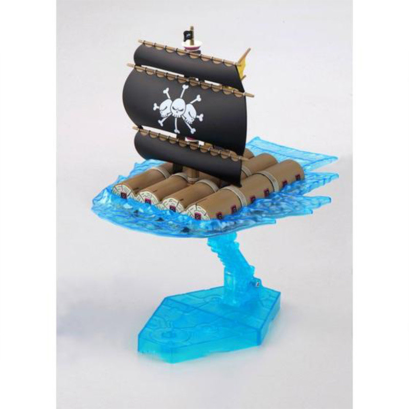 Bandai ประกอบโมเดล One Piece Great Ship 11 Blackbeard Bamboo Raft ...