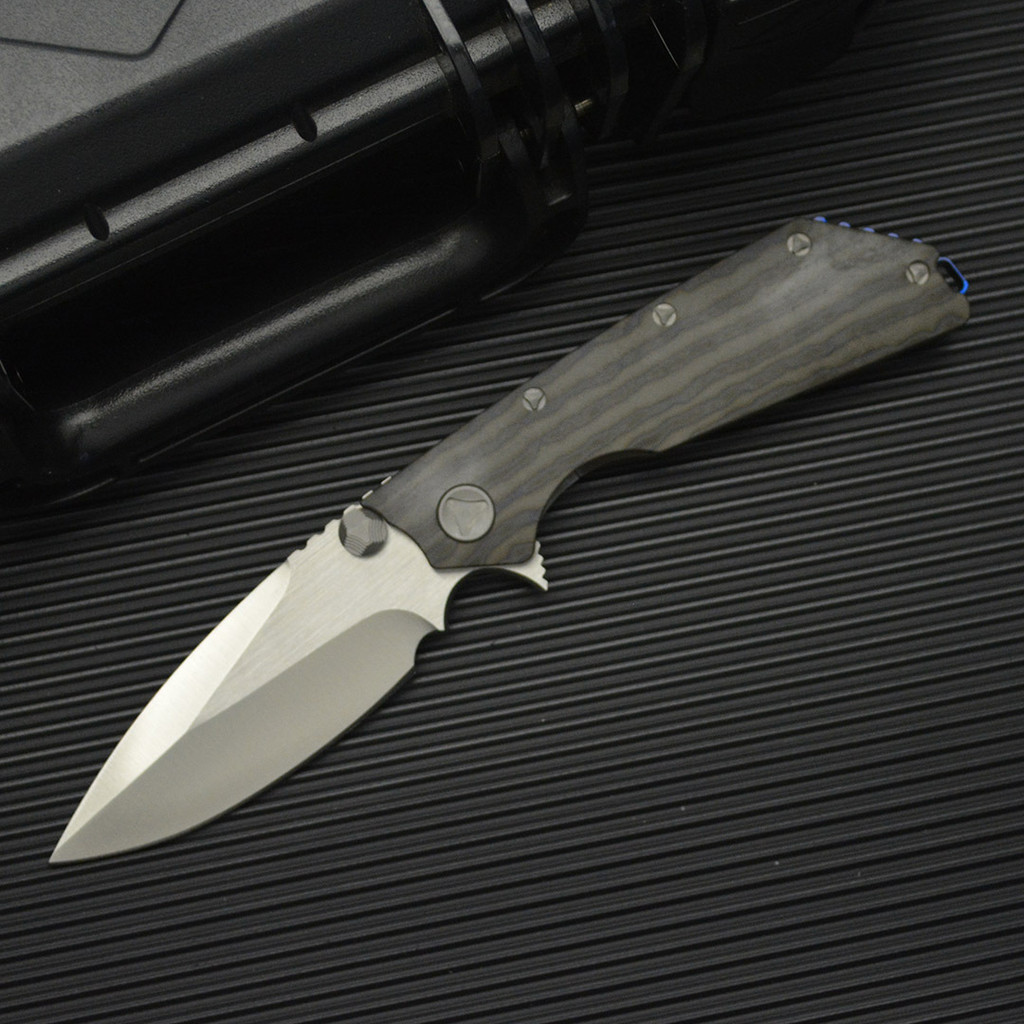 Microtech ไมโครเทคโนโลยี ติดต่อมรณะ มีดพับ DOC เหล็ก D2 โลหะผสม ...