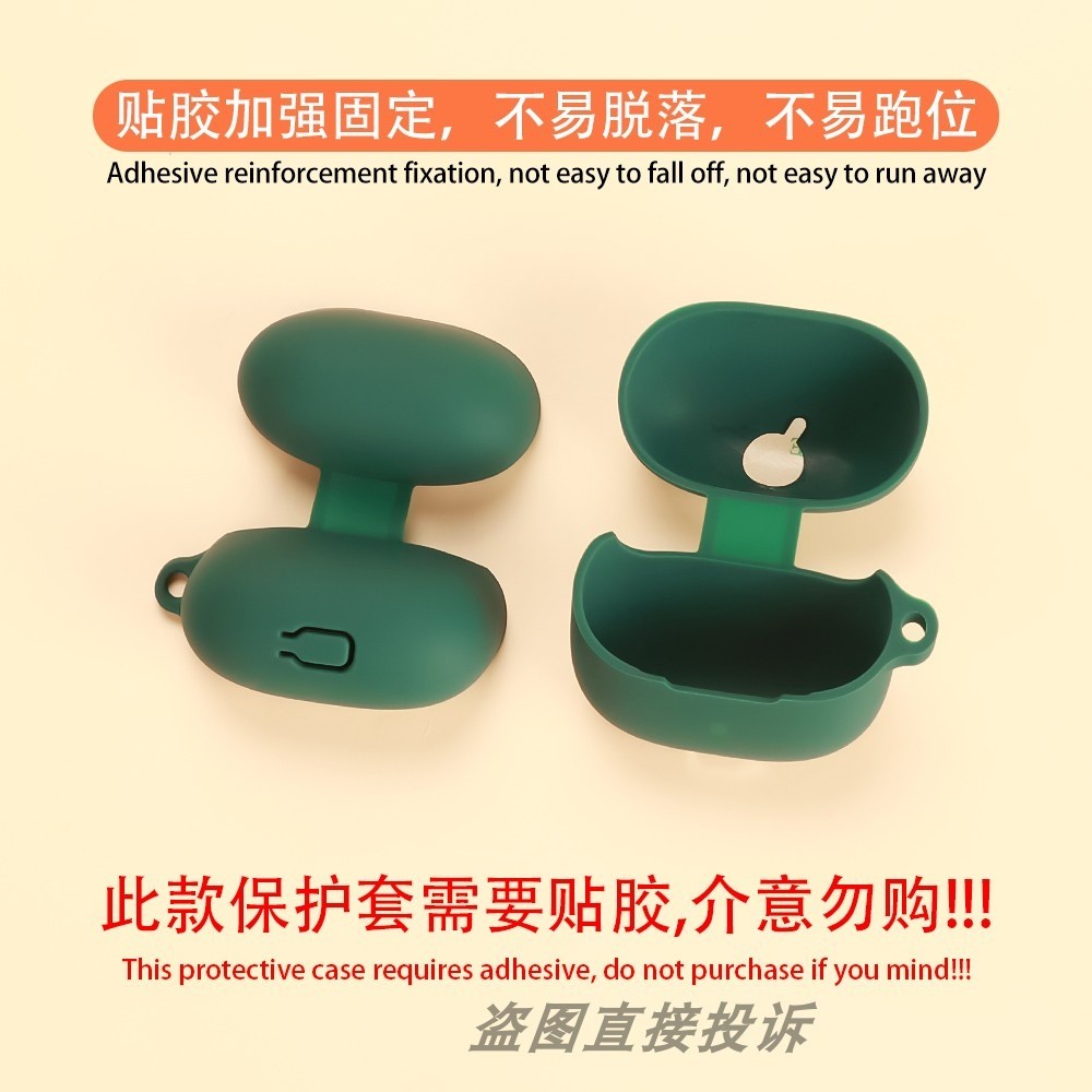 For Baseus BP1 Pro Case Silicone Soft Case Cute Lanyard Pendant ...