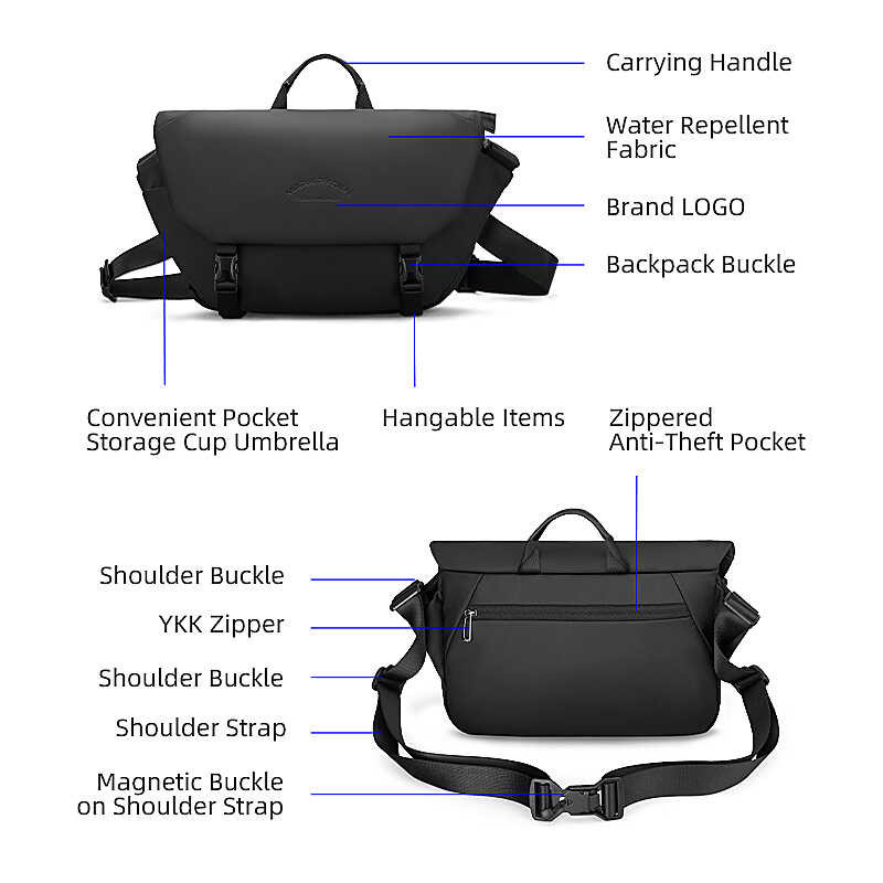 Mark Ryden Water Messenger For Men Sling Bag Travel Crossbody Bag ...