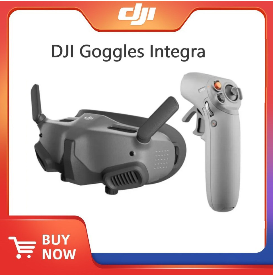 Dji Goggles Integra Motion Combo การออกแบบแว่นตา FPV น้ําหนักเบาและพกพา ...