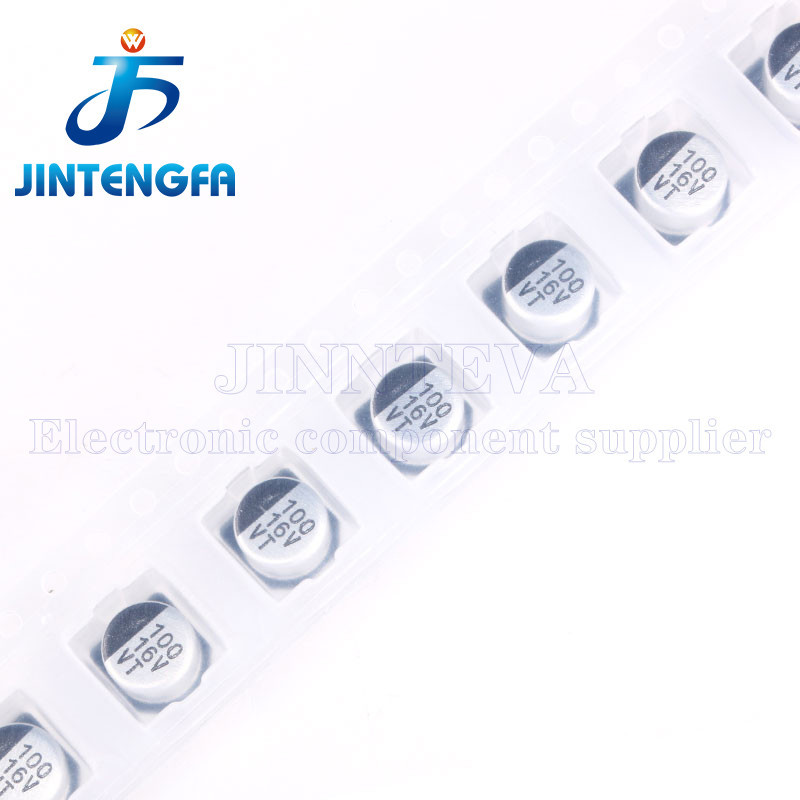 Métallique Shuxiang-Condensateurs 10pcs, Condensateur Tantalum, Type D, 2.5V / 4V Condensateur Tantale