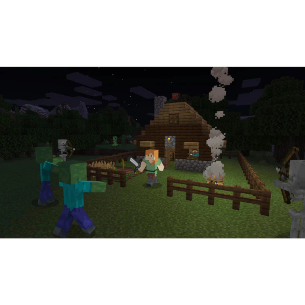 NINTENDO SWITCH GAME MINECRAFT : SUPER MARIO MASH-UP มายคราฟ แผ่นเกม ...