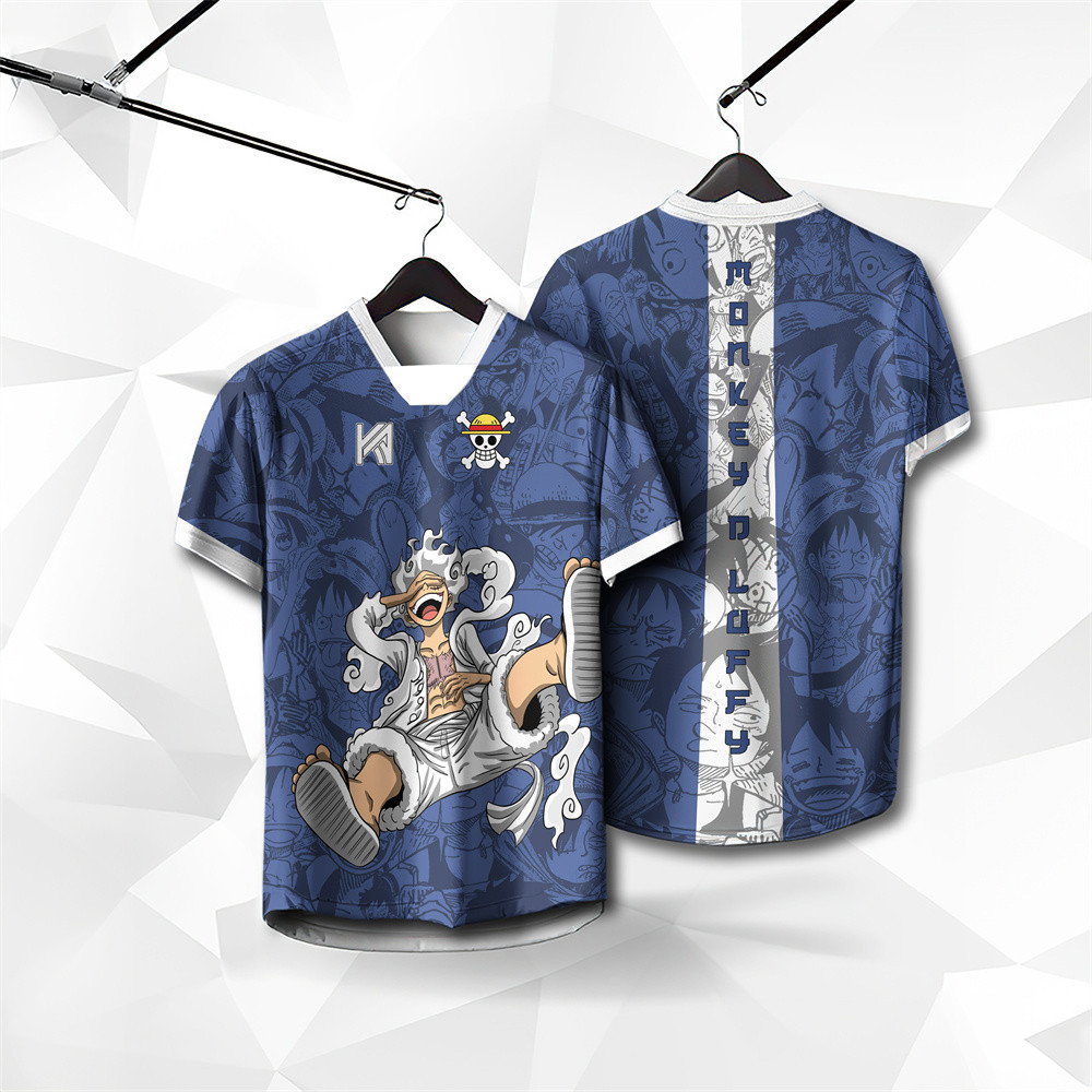 One Piece Monkey D. Luffy Siyah Tişört