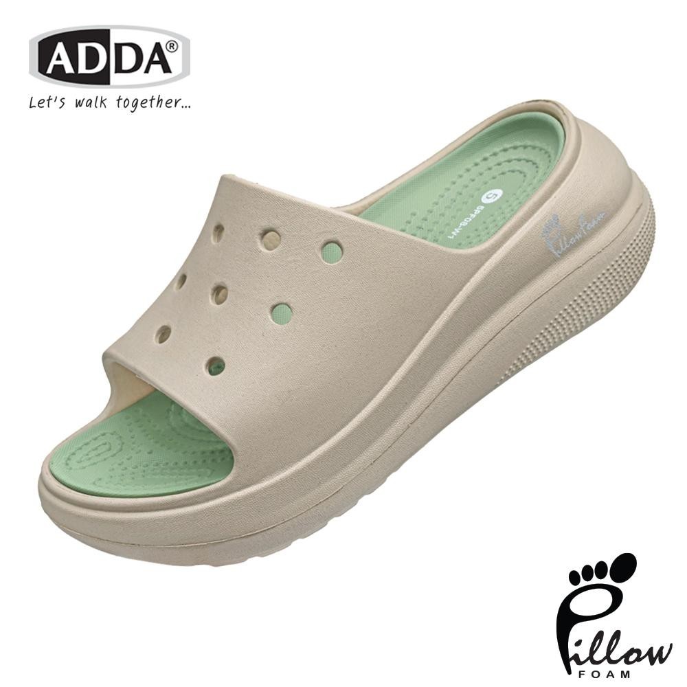 ADDA 5PF08-W1 NEW! รองเท้าแตะผู้หญิง ADDA Pillow Foam เบานุ่ม พื้นหนา ...
