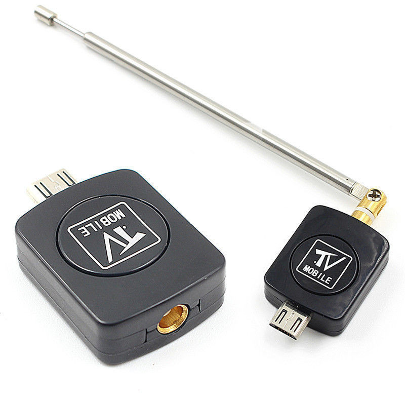 Mini Micro USB DVB-T จูนเนอร์เครื่องรับสัญญาณทีวี Dongle/เสาอากาศ DVB T ...