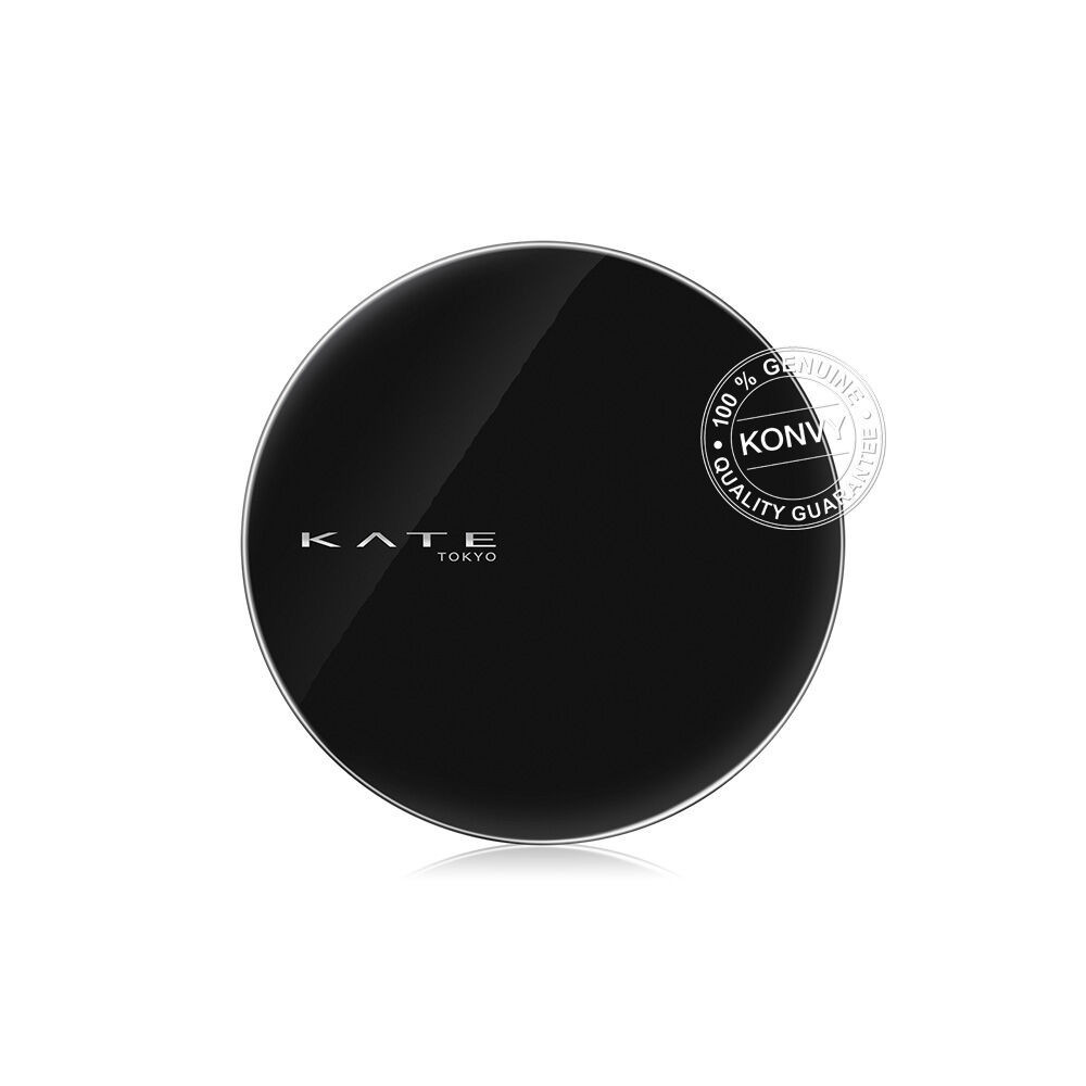 KATE Moon Pressed Bright Powder Case 1pc ตลับแป้งมาพร้อมกับกระจก สีดำ ...
