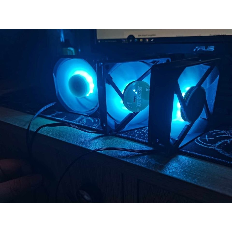 พัดลม LED CPU CASING 80MM RGB | Shopee Thailand