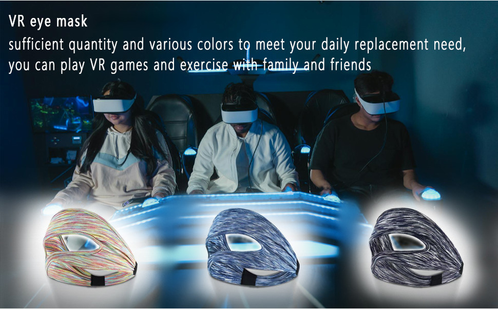 Vr Eye Mask, สายรัดเหงื่อ VR ระบายอากาศได้แบบปรับได้สําหรับ Oculus ...