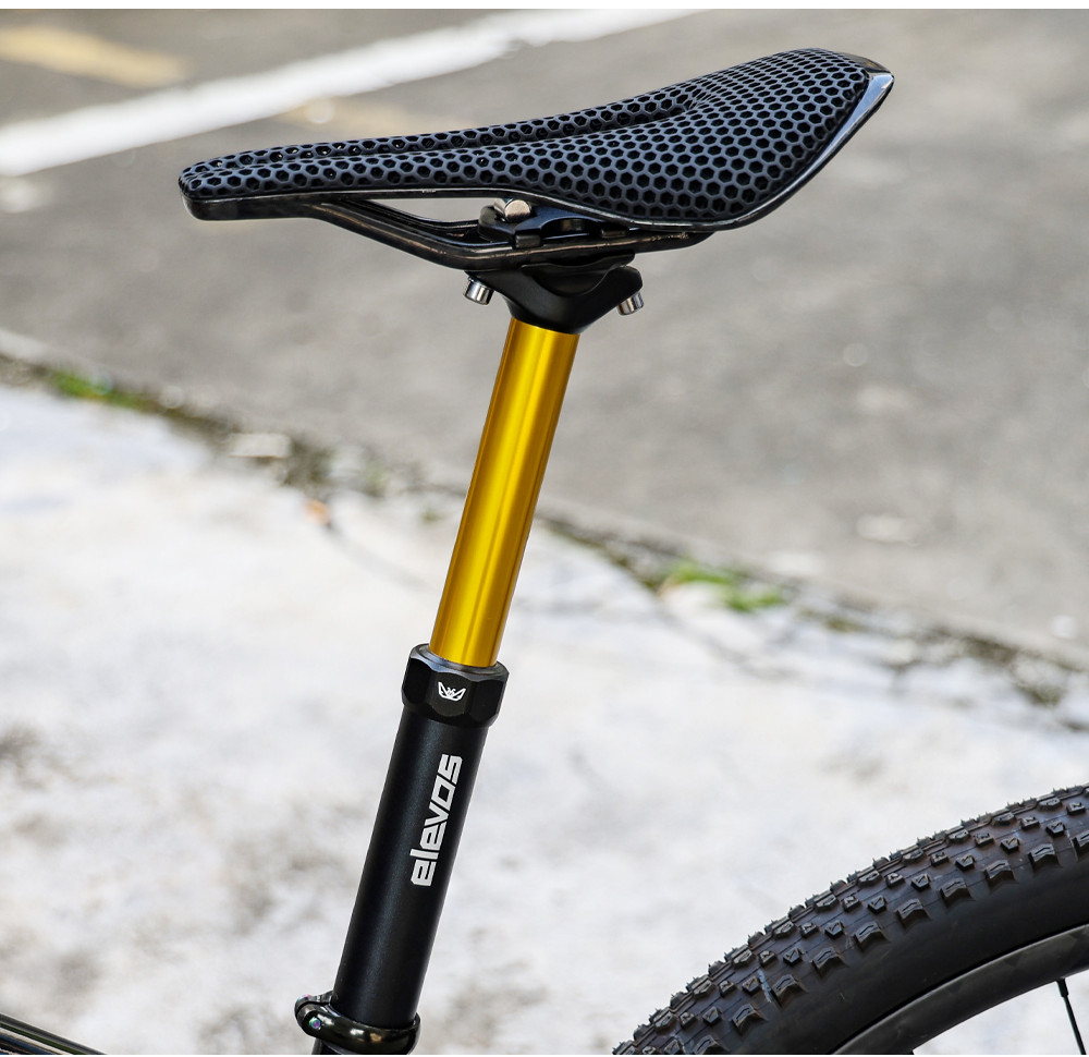 Elevos MTB Dropper Seatpost 31.6 มม.125 มม./150 มม.ลงดึงสายภายในรีโมท ...