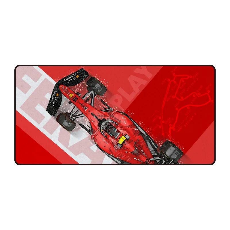 กีฬาแข่งรถ FIA สูตร 1 World Championship ทาสี Racing Mouse Pad ขนาดใหญ่ ...